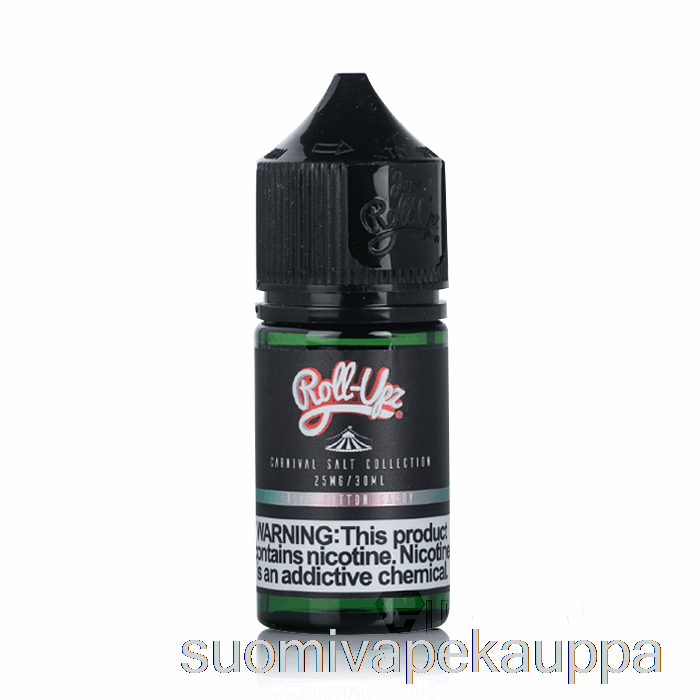 Vape Kauppa Sininen Puuvilla - Karnevaalisuola - Mehu Roll-upz - 30ml 25mg